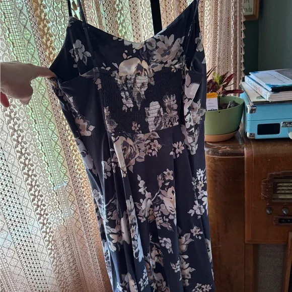 Floral Print Mini Dress - Picture 4 of 5